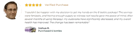 Herpesyl Customer Report